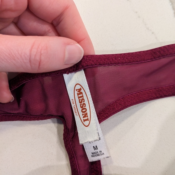 LAST CHANCE 2011 Missoni for Target Teddy/Thong Co Ord Set - Picture 7 of 8